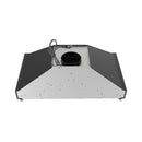 Forno Venezia 36-Inch Wall-Mounted Range Hood in Black with Antique Brass Trim (FRHWM5503-36BLK)