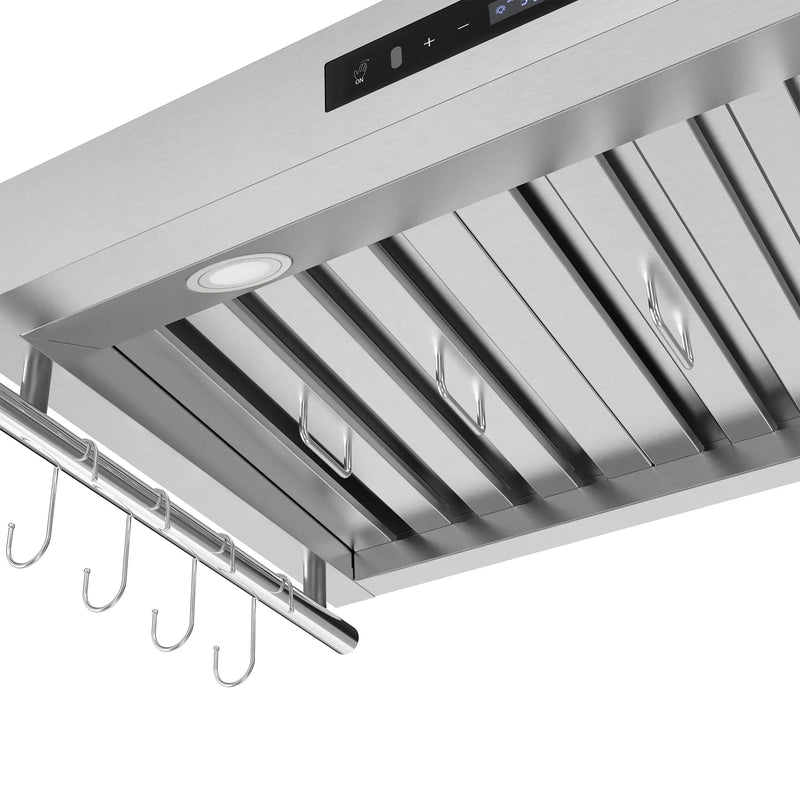 Forno Venezia 36-Inch Wall-Mounted Range Hood in Stainless Steel (FRHWM5503-36)