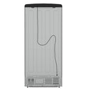 Forno Luigi 33-Inch 18 cu.ft. French Door Refrigerator in Black with Antique Brass Handles (FFFFD1791-33BLK)