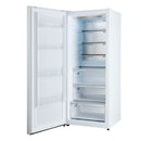 Forno Maderno 60-Inch 27.2 Cu. Ft. Built-In Convertible Refrigerator and Freezer in White with Modern Grille Trim and Antique Brass Handles (FFFFD1722-60SG-WHT)