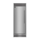 Forno Maderno 28-Inch Built-In 13.6 Cu.Ft. Convertible Refrigerator in Stainless Steel, Left Swing with Decorative Grille (FFFFD1722-32LSG)