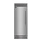 Forno Maderno 28-Inch Built-In 13.6 Cu.Ft. Convertible Refrigerator in Stainless Steel, Left Swing with Decorative Grille (FFFFD1722-32LSG)