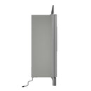 Forno Maderno 28-Inch Built-In 13.6 Cu.Ft. Convertible Refrigerator in Stainless Steel, Left Swing with Decorative Grille (FFFFD1722-32LSG)