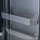 Forno Fortezza 32-Inch Right-Swing Convertible Refrigerator/Freezer with Trim Grille in Stainless Steel, Total No Frost (FFFFD1738-32RSG)