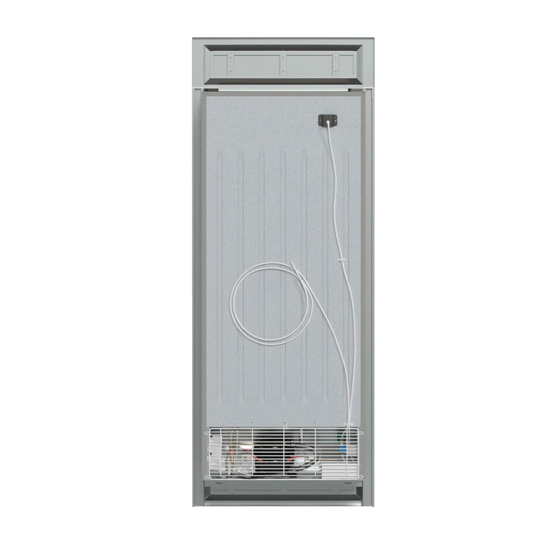 Forno Fortezza 32-Inch Left-Swing Freezer with Trim Kit in Stainless Steel, with Automatic Ice Maker (FFFFD1738-32LMG)