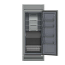 Forno Fortezza 32-Inch Right-Swing Convertible Refrigerator/Freezer with Trim Grille in Stainless Steel, Total No Frost (FFFFD1738-32RSG)