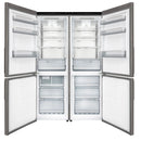 Forno Custodia 48-Inch Bottom Freezer Refrigerator with 20.6 Cu. Ft. Total No frost, Fast Cool & Fast Freeze in Stainless Steel (FFFFD1766-48S)