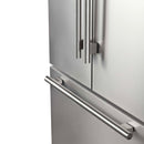 Forno Rivello 36-Inch French Door 27.4 Cu. Ft. Refrigerator in Stainless Steel with Internal Water Dispenser (FFFFD1783-36S)