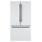 Forno Rivello 36-Inch French Door 27.4 Cu. Ft. Refrigerator with Internal Water Dispenser in White with Stainless Steel Handles (FFFFD1783-36WHT)