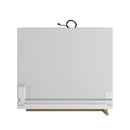 Forno Milano Espresso Package - 62-Inch, 34.4 cu. ft. Refrigerators with Bottom Freezers in White with Antique Brass Handle (FFFFD1787-60WHT)