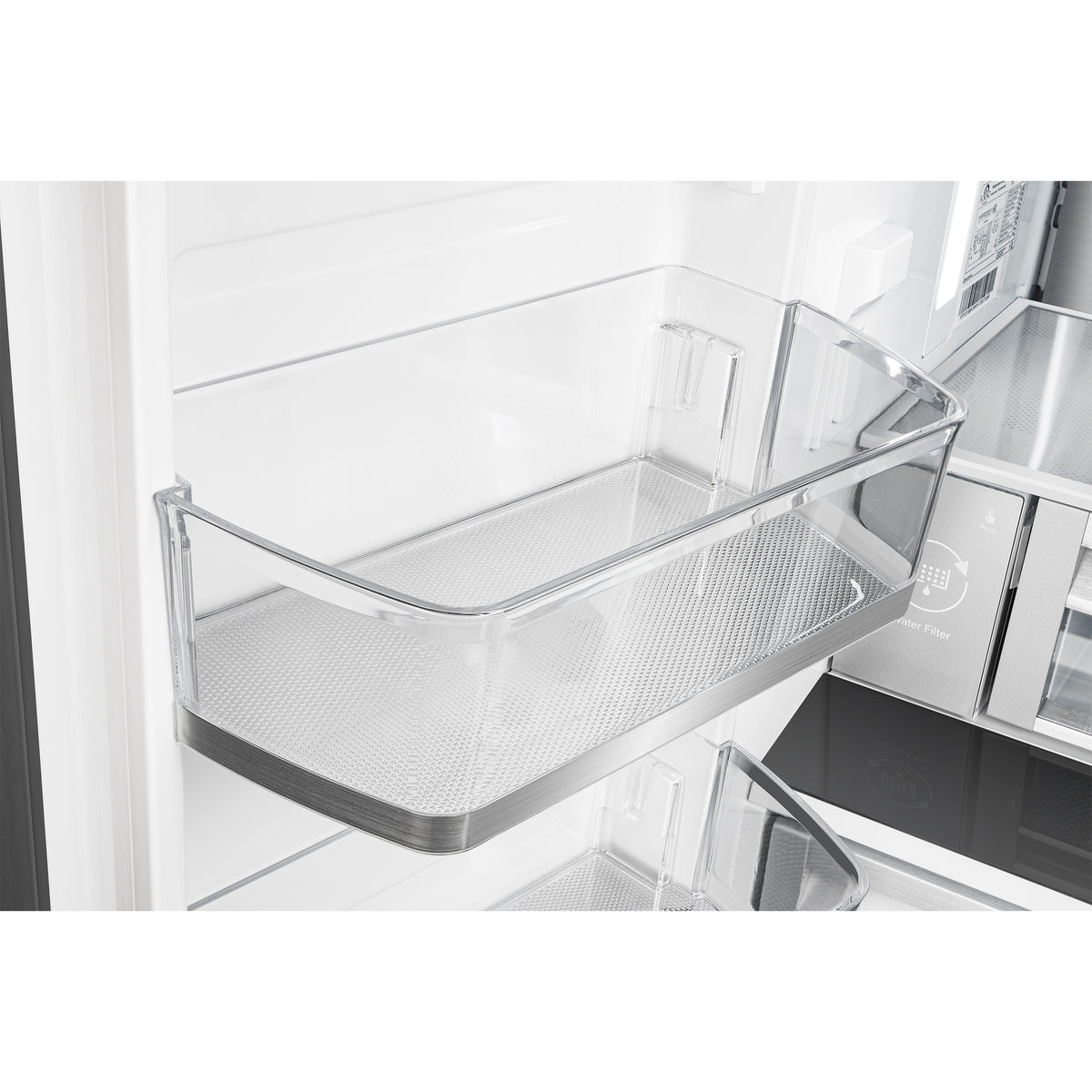Forno Fiorano 36-Inch French Door Refrigerator with 20.2 Cu. Ft. Internal Water Dispenser & Automatic Ice Maker in Stainless Steel