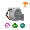 Giraffe Tools 62 Ft.- 155 Ft. Retractable Garden Hose Reel with Adjustable 9-pattern Nozzle