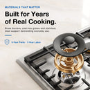 ROBAM G-Series 30-Inch Cooktop with 5 Burners in Stainless Steel (G513)