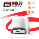 Roborock Qrevo CurvX Robot Vacuum with Multifunctional Dock 3.0 Thermo+, 22000 Pa Suction Power (RR-QrevoCurvX0-M1)