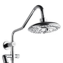 Forno Acqua Fall 8-Inch Overahead Rainfall Shower with 1.8 GPM Flow Rate, , 7 Way Diverter, Handheld Shower Head, Body Jets,  (SCW2CP-C8)