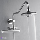 Forno Acqua Fall 8-Inch Overahead Rainfall Shower with 1.8 GPM Flow Rate, , 7 Way Diverter, Handheld Shower Head, Body Jets,  (SCW2CP-C8)