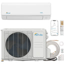 Senville AURA 9K BTU Mini Split with 27.4 SEER2, 230V Ductless Air Conditioner and Heat Pump Condenser with Wall Mount Air Handler (SENA-09HF)