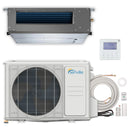 Senville 24K BTU Mini Split with 19 SEER2, 230V Concealed Duct Air Conditioner and Heat Pump Condenser (SENA-24HF-ID)