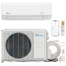 Senville AURA Mini Split 33K BTU Mini Split with 19.5 SEER2, 230V Ductless Air Conditioner and Heat Pump Condenser with Wall Mount Air Handler and 16 Ft. Line Set (SENA-33HF)