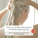 Canopy Filtered Tool-Free Showerhead with Felt Diffuser