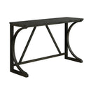 Parrot Uncle 59-Inch Rustic Dining&Bar Table Set with 3 Stools for Apartment, USB-A & USB-C Charging Ports (SL3403DG-PT-4PK-PU)
