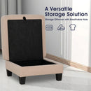 Parrot 3-Piece Sofa Set with Storage Ottoman & USB Charging in Beige