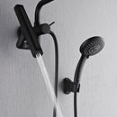 Forno Acqua Fall Mini 8-Inch Overhead Rainfall Shower with 1.8 GPM Flow Rate, Handheld, Body Jets in Matte Black Finish (SMW2BK-C8)