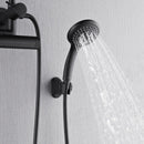 Forno Acqua Fall Mini 8-Inch Overhead Rainfall Shower with 2.5 GPM Flow Rate, Handheld, Body Jets in Matte Black Finish (SMW2BK-C2)