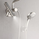 Forno Acqua Fall Mini 8-Inch Overhead Rainfall Shower with 2.5 GPM Flow Rate, Handheld, Body Jets in Brushed Nickel (SMW2BN-C2)