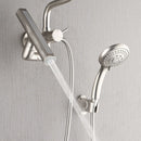 Forno Acqua Fall Mini 8-Inch Overhead Rainfall Shower with 1.8 GPM Flow Rate, Handheld, Body Jets in Brushed Nickel (SMW2BN-C8)