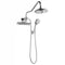 Forno AcquaFALL Mini 8-Inch Overhead Rainfall Shower with 2.5 GPM Flow Rate, Handheld, Body Jets in Polished Stainless Steel (SMW2CP-C2)