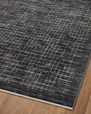 Loloi Soho Contemporary Onyx and Silver 2' 7" x 14' Runner Rug