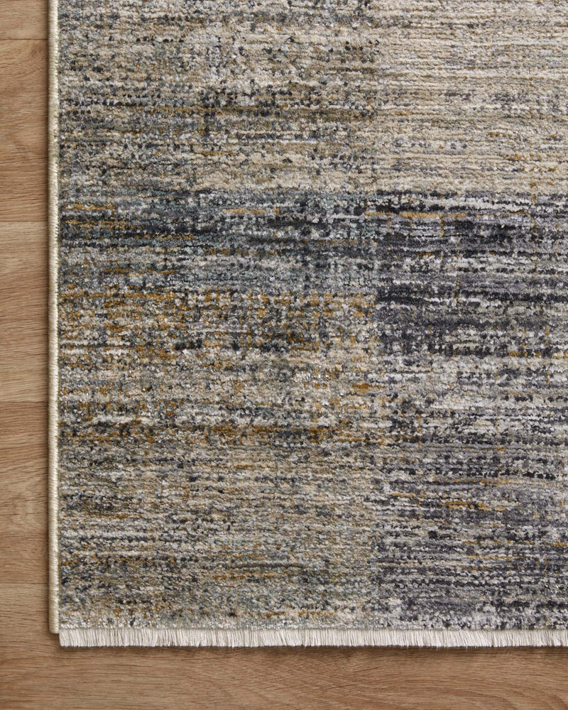 Loloi Soho Contemporary Grey and Gold 11' 6" x 15' 7" Area Rug