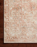 Loloi Runner Rug 2' 6" x 8' in Terracotta and Natural (SNN-04)