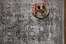 Loloi Accent Rug 3' 7" x 5' 7" in Charcoal and Mist (SNN-07)