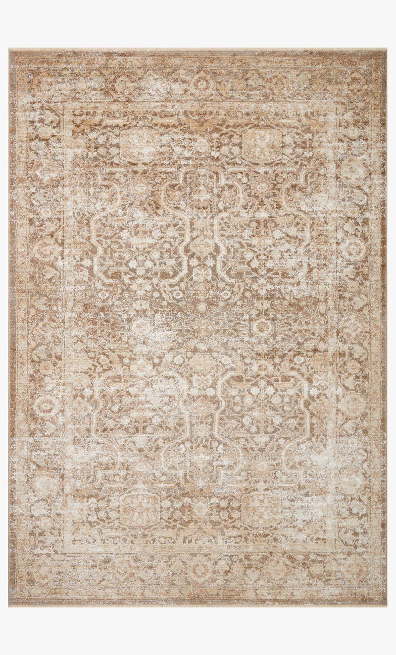 Loloi Area Rug 7'10" x 10' in Mocha and Tan (SNN-09)