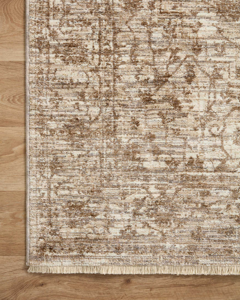 Loloi II Sorrento Traditional Bark and Natural 9' 6" x 13' 1" Area Rug