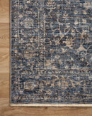 Loloi II Sorrento Traditional Midnight and Natural 2' 7" x 10' Runner Rug