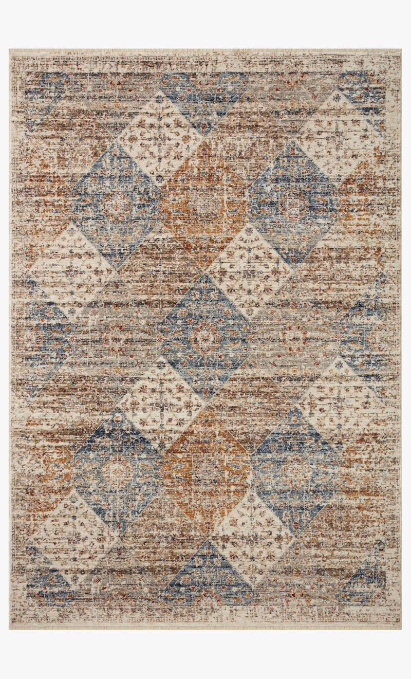 Loloi II Sorrento Traditional Ivory 6' 7" x 9' 10" Area Rug