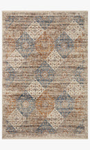 Loloi II Sorrento Traditional Ivory 9' 6" x 9' 6" Round Area Rug