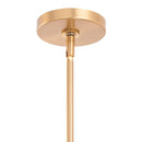 Parrot Uncle Spark Modern Gold Linear 4 Light Chandelier (SP104GB)