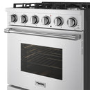 Thor Kitchen 30-Inch Professional Natural Gas Range in Stainless Steel (SRG3001)