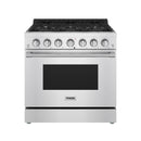 Thor Kitchen 36-Inch Professional Natural Gas Range in Stainless Steel (SRG3601)