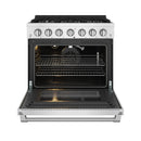 Thor Kitchen 36-Inch Professional Natural Gas Range in Stainless Steel (SRG3601)