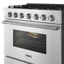 Thor Kitchen 36-Inch Professional Natural Gas Range in Stainless Steel (SRG3601)