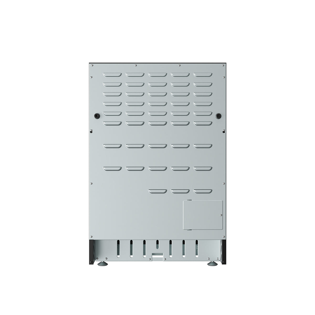 24-inch induction range rear panel