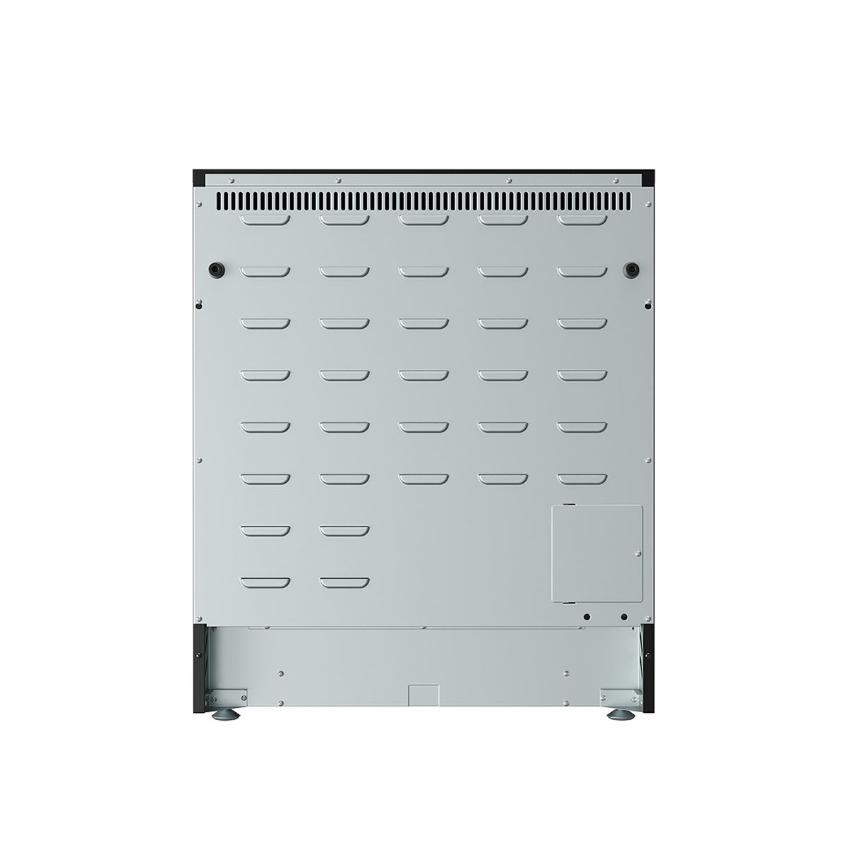 30-inch induction range rear panel