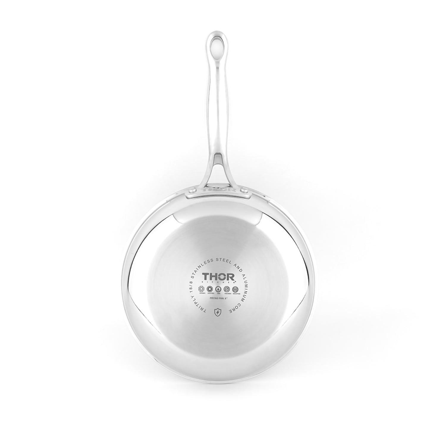 Thor Kitchen 10-Piece Tri-Ply Stainless Steel Cookware Set (SSC10P) - view 12