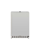 TrueFlame 24-Inch 6.6 Cu. Ft. Deluxe Outdoor Rated No Tap Kegerator in Stainless Steel  (AMD-RFR-24DK)