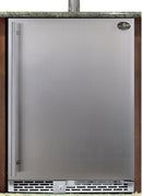 Beer Meister Premium Series Refrigerator Stainless Door Built-in Kegerator and Digital Temperature Control (Fridge Only) (BM1600SNT)